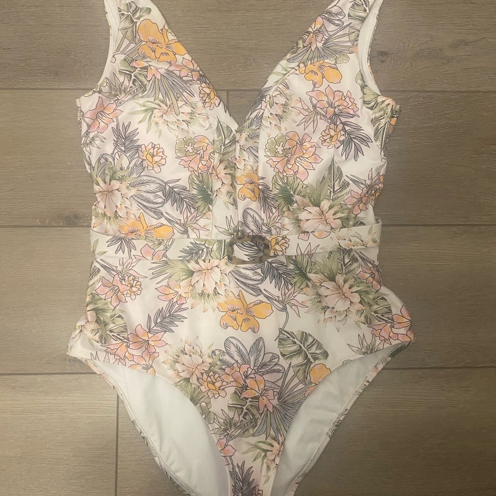 Floral One Piece Swimsuit